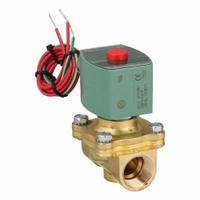 REDHAT Solenoid Valve: 2-Way, Normally Closed, 3/4 in Pipe Size, 120V AC, Watertight, High Flow (MPN 8030G003). Key specifications — Pipe Size: 3/4 in; Voltage: 120V AC; Brand: REDHAT; Coil Enclosure: Watertight.