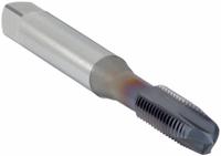 OSG Spiral Point Tap: 1/4"-28 UNF, H3 / 2B-3B, 3 Flute, Plug Chamfer, V Coated Powdered Metal (MPN 1757708). Key specifications — attr1299616: H3 / 2B-3B.