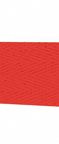 TENSABARRIER Retractable Belt Barrier: Fixed Mounting Plate, 12 ft Belt Lg, Pattern, Red, No Legend (MPN 896-STD-33-MAX-NO-R5X-C). Key specifications — Frame Color: Black; Brand: TENSABARRIER; Belt Color: Red.