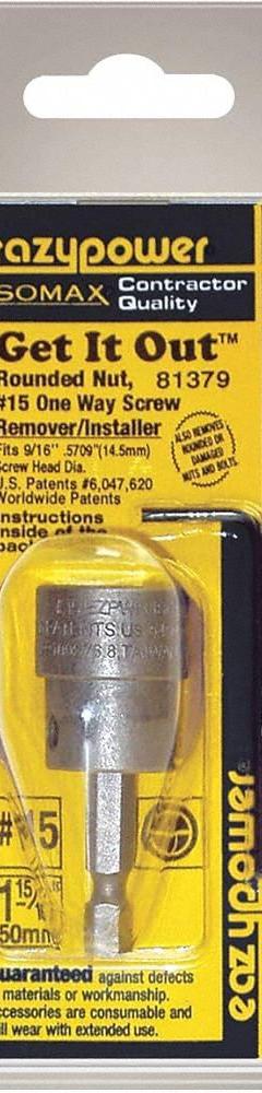 EAZYPOWER Driver Bit: Power Bit, Imperial, One-Way Head, #10 Bit Industry Size, Std, 2 in Overall Lg (MPN 88245). Key specifications — attr1119788: #10; attr1119790: Impact Rated; attr1119791: S2 Steel; attr1119798: EAZYPOWER; attr1119795: Hex.