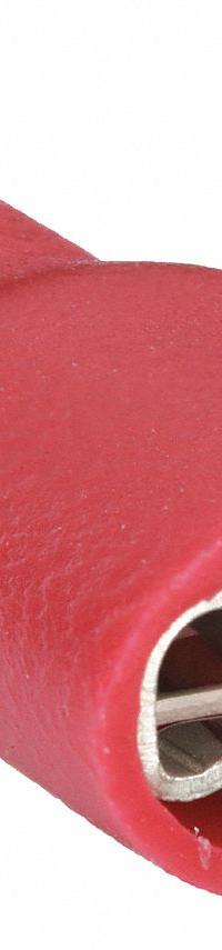 GRAINGER Wire Disconnect: Female Socket, Red, Vinyl, Full Coverage, 22 AWG – 16 AWG Wire Size (MPN 24C878). Key specifications — Brand: GRAINGER; Manufacturer Part Number: 24C878.