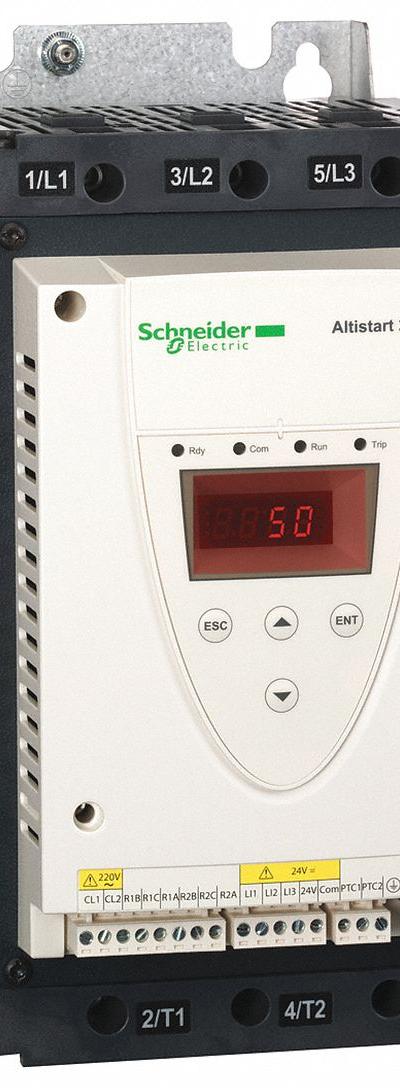 SCHNEIDER Soft Start: 230-440V AC - Schneider Altistart ATS 22