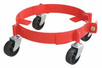 WESTWARD Drum Dolly: 50 lb Load Capacity, For 5 gal Container Capacity, Round, (4) Swivel, Phenolic (MPN TTBDL105G). Key specifications — Caster/Wheel Configuration: (4) Swivel; For Container Capacity: 5 gal; Deck Shape: Round; Brand: WESTWARD.