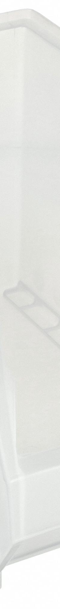 AKRO-MILS Super Size Bin: 20 in Overall Lg, 12 3/8 in x 12 in, Clear, Stacking Capable (MPN 30282SCLAR). Key specifications — Mobility: Stationary; Material: Plastic; Brand: AKRO-MILS; Stackable: Stacking Capable.