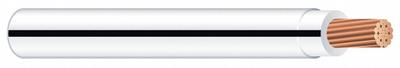 SOUTHWIRE Building Wire: Copper, 10 AWG, 1 Conductors, Stranded, White/Black, 1,250 ft Lg - Copper THHN/THWN Building Wires