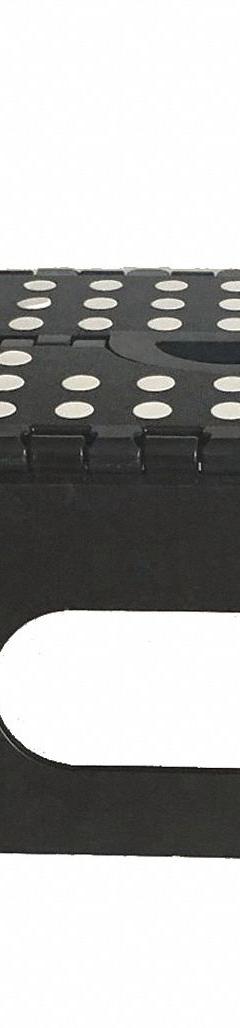 BIG JOHN Step Stool: 1 Steps, 8.8 in Overall Ht, 700 lb Load Cap, Plastic, 8.8 in Standing Ht (MPN BJSTEP). Key specifications — Brand: BIG JOHN; Color: White.