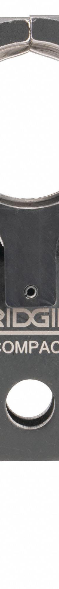 RIDGID Cordless Press Tool Jaw: 1 3/8 in Pipe, Copper, For RLS Press, Compact Tool Types (MPN 55148). Key specifications — attr518763: 1-3/8 in; attr518773: Jaw; attr518762: Copper; attr518771: Steel; attr518761: RLS Press; attr518760: RIDGID.