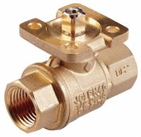 HVAC Control Ball Valve: 2-Way, 3/4 in Female NPT, 4.7 CV Flow, 200 psi Close-off, No Actuator (MPN VG1245BG). Key specifications — Ball Material: Stainless Steel; Body Material: Brass; For Media: Steam.