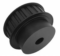 APPROVED VENDOR Timing Pulley: Trapezoidal, Plain, For H Timing Belt Section, For 1 in Belt Wd (MPN 24H100-6FS8). Key specifications — Brand: APPROVED VENDOR; Tooth Profile: Trapezoidal; Finish: Black Oxide.
