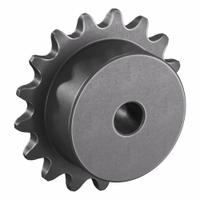TSUBAKI Sprocket: One-Sided Hub, For Single Strands, 25, 17 Teeth, 1.361 in Pitch Dia, Steel (MPN 25B17). Key specifications — Brand: TSUBAKI.