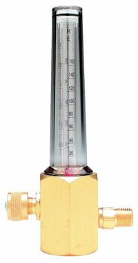 MILLER Flowmeter: 1/4 in NPT M Inlet, 5/8"-18 F RH Outlet, Flowmeter (MPN H2230A). Key specifications — Compatible Gas Type: Argon; Manufacturer Part Number: H2230A; Brand: MILLER; Inlet Connection: 1/4 in NPT M; Outlet Connection: 5/8"-18 F RH.