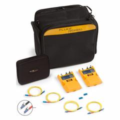 FLUKE NETWORKS Optical Loss Test Set Add On Kit: CertiFiber Pro Add-On Kit, Single-Mode, LC/SC (MPN CFP-SM-ADD). Key specifications — Product Type: Fiber Optic Cable Testing Kit; Includes: (2) LC/LC Adapters; Manufacturer Part Number: CFP-SM-ADD; Adapters Included: 2.50 mm; Brand: FLUKE NETWORKS; Testing Functions: Optical Power Loss; _Wavelengths: 1310nm, 1550nm; _Fiber Mode Supported: Single-Mode.