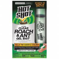 HOT SHOT Roach and Ant Killer: For Use On Crawling Insects, Tube, 2.5 oz Container Size (MPN HG-95769). Key specifications — Brand: HOT SHOT; Container Type: Tube; DEET Concentration: DEET-Free; Form: Gel; Indoor/Outdoor Use: Indoor/Outdoor; Insect Group: Crawling; Targeted Insects: Ants.