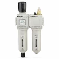 NUMATICS Filter Regulator Assembly: 1/4 in NPT, 2,780 lpm, 10 bar Max Op Pressure, 5 micron, Mist (MPN A652A0000019360). Key specifications — attr109588: 652; attr109546: Manual - Semi-automatic Drain; attr109524: NUMATICS.
