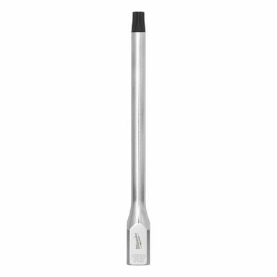 MILWAUKEE Bit Socket: 3/8 in Drive Size, Torx Tip, T47 Tip Size, 6 in Overall Lg - Torx Bit Sockets