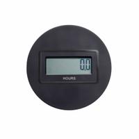 TRUMETER Hour Meter: Hour Meters, Front Panel Mounting, Digital, 10 V AC/DC – 300 V AC/DC, CE/CUL/UL (MPN 3410-3000). Key specifications — Mounting Style: Flange; Standards: CUL; Bezel Face Shape: Round; Hour Unit Increment: Tenth; NEMA Enclosure Rating: 12; Brand: TRUMETER; Manufacturer Part Number: 3410-3000; Meter Type_Broad: Digital.