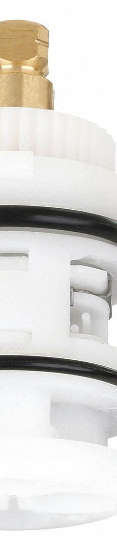 KISSLER Cartridge: For Valley Less Diverter Series, Use with Hot/Cold Water, Plastic, Plastic (MPN 46-1964). Key specifications — Compatible Series: Valley Less Diverter; For Water Temperature: Hot/Cold; Compatible Brand: Valley; Product Type: Cartridge; Includes: (1) Cartridge; Material: Plastic.