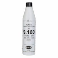 HACH CRM Buffer Solution: 500 mL Volume, Liquid, Bottle, Buffer, S11M006, 1. Key specifications — Brand: HACH; Chemical Family Type: Buffer; Container Type: Bottle; Form: Liquid; Manufacturer Part Number: S11M006; Product Type: CRM Buffer Solution.