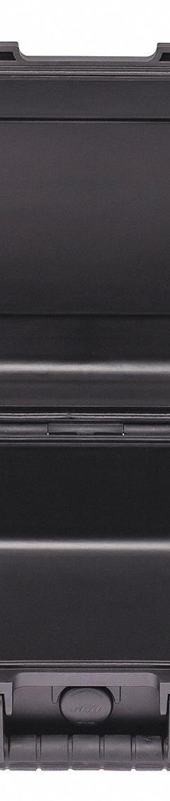 SKB Protective Case: 10 in x 16 in x 5 1/2 in Inside, No Foam, Black, Stationary, 5 lb Wt, No Wheels (MPN 3I-1610-5B-E). Key specifications — Closure Type: Latches; Brand: SKB; Carry-On Size: Yes.