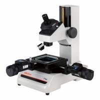 MITUTOYO Microscope: Monocular, 20X, 154 mm Optical Field of View, 8.3 in x 13.5 in, Power Cord, 10X (MPN 176-821-11A). Key specifications — Base Dimensions: 8.3 in x 13.5 in; Brand: MITUTOYO; Eyepiece Protractor: Yes; Maximum Magnification Capability: 10X; Optical Magnification: 20X; Working Distance: 67 mm.