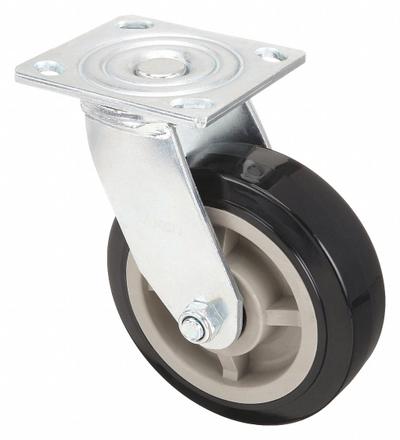 APPROVED VENDOR Caster: 7 1/2 in Overall Ht, 700 lb Load Capacity, 7 1/2 in H x 2 in W - Hand Truck Wheels, Bearings, Brakes & Axles