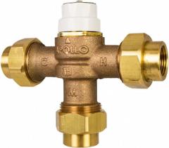 APOLLO Mixing Valve: 1/2 in Inlet Connection Size, 1/2 in Outlet Connection Size, Press x Press (MPN 34BLF313PR). Key specifications — Brand: APOLLO.