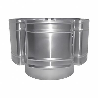 AMERI-VENT Rain Cap: Smooth Hood Venting, Smooth Rain Cap, Round, 12 in Duct, 3105 - Rain Caps
