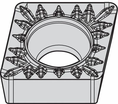 WIDIA Diamond Turning Insert: CCMT432MP - Diamond Indexable Turning Inserts