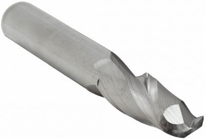 APPROVED VENDOR Ball End Mill: Carbide, 2 Flute, 1/2" Mill Dia, 1-1/2" LOC, 4" OAL (MPN 224-001059) - General Purpose Carbide Ball End Mills