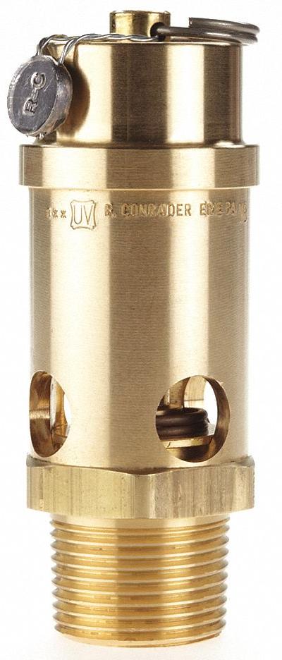 CONRADER Safety Valve: Soft Seat - Soft Seat Pneumatic Safety Valves
