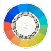 HACH Color Disc: 990100, pH, 1/4 in Overall Ht, 4 3/8 in Overall Wd, 3 7/8 in Overall Dp. Key specifications — Product Type: Color Disc; Manufacturer Part Number: 990100; Brand: HACH; Test Parameters: pH.