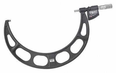 STARRETT Digital Outside Micrometer: 7 in to 8 in /178 mm to 203 mm - Micrometers with SPC Output
