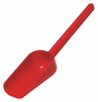 Scoop: Sterile, Polystyrene, 60 mL Capacity - mL, 2 fl oz Capacity - oz, 20.5 cm Overall Lg, Red (MPN H36902-2002). Key specifications — Standards: FDA Grade Material; Color: Red; Product Type: Scoop; Brand: APPROVED VENDOR.