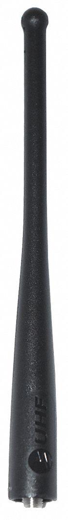 MOTOROLA Antenna: Whip, Fits Motorola, For XPR 6100/XPR 6350/XPR 6550, VHF, 403 MHz to 470 MHz (MPN PMAE4022B). Key specifications — attr922108: XPR 6350; attr922103: VHF; attr922102: MOTOROLA.