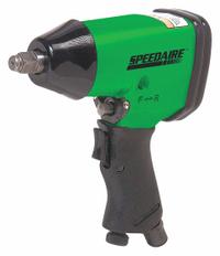 SPEEDAIRE Air Impact Wrench: Full-Size, 1/2 in Drive, Pistol-Grip, Square, 1/4 in NPT Air Inlet, Std (MPN 48LZ91). Key specifications — attr1321013: NPT; attr1321019: Full-Size; attr1321030: SPEEDAIRE; attr1321012: Standard; attr1321025: Square.