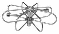 MOSMATIC Surface Cleaner: 12 in Cleaning Path, 3/8 in Inlet Dia, NPTF, Stainless Steel, 2 Nozzles (MPN 81.556). Key specifications — Inlet Gender: NPTF; Brand: MOSMATIC; Housing Material: Stainless Steel.