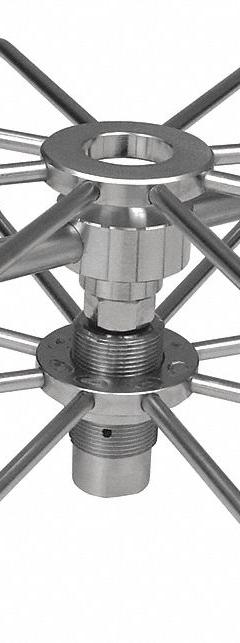 MOSMATIC Surface Cleaner: 12 in Cleaning Path, 3/8 in Inlet Dia, NPTF, Stainless Steel, 2 Nozzles (MPN 81.556). Key specifications — Inlet Gender: NPTF; Brand: MOSMATIC; Housing Material: Stainless Steel.