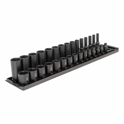 TEKTON Impact Socket Set: 3/8 in Drive Size, Small Set (0-50 pieces) Set Size - SAE Impact Socket Sets