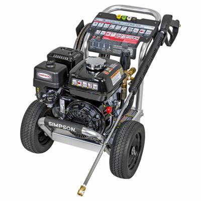SIMPSON Gas-Powered Pressure Washer: Heavy Duty, Cart, 3,000 psi, 3 gpm - Cold Water Pressure Washers