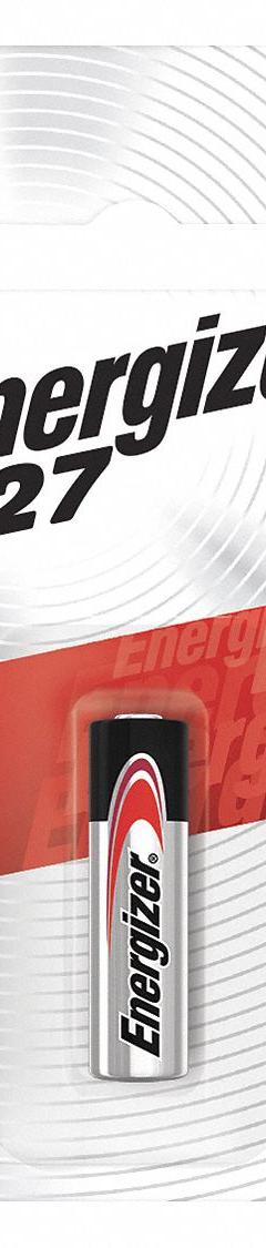 ENERGIZER Battery: A27 Battery Size, Alkaline, 27 mAh Capacity, 12V DC (MPN A27BPZ). Key specifications — Battery Chemistry: Alkaline; Brand: ENERGIZER.