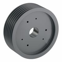 APPROVED VENDOR V-Belt Pulley: C180, 6 Groove, 18.4 in OD, Bushed Bore, F, For C/CX Belt Section (MPN 6C180F). Key specifications — attr1318293: C180; attr1318301: 18 in (C); attr1318291: C or CX.