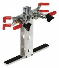 BURRELL SCIENTIFIC Volumetric Clamp: Volumetric Clamp, Aluminum, Aluminum, 8 in Overall Lg (MPN 075-777-18-00). Key specifications — attr1025734: BURRELL SCIENTIFIC; attr1025737: Aluminum; attr1025732: Aluminum; attr1025747: Volumetric Clamp.