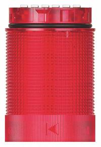 WERMA Tower Light Module: Flashing/Steady, 24V AC/24V DC, Red, 40 mm Overall Dia, 59 mm Overall Ht (MPN 63411075). Key specifications — Brand: WERMA; Compatible with Series: KombiSIGN 40; Lens Color: Red; Operating Voltage: 24V DC; Manufacturer Part Number: 63411075.