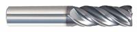 APPROVED VENDOR Corner Radius End Mill: Carbide, nACRo Coated, 4 Flute, 1" Mill Dia, 3" LOC, 6" OAL (MPN 294-003093)