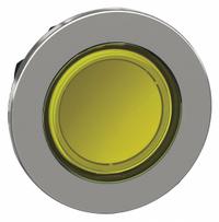 SCHNEIDER Flush Push Button: 30 mm Mounting Size, Metallic, Maintained (MPN ZB4FH083). Key specifications — Brand: SCHNEIDER; Action: Maintained; Series: XB4; Push Button Material Type: Metallic.