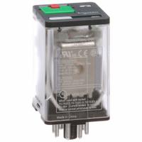 SCHNEIDER General Purpose Relay: Socket Mounted, 10 A Current Rating, 24V AC, DPDT, 8 Pins/Terminals (MPN 750XBXRM4L-24A). Key specifications — Brand: SCHNEIDER; Base Type: Octal; Mounting Style: Plug-In; Pin Shape: Round; Electrical Connection: 8-Pin Terminal; Manufacturer Part Number: 750XBXRM4L-24A; Operating Current: 10 A at 30V DC (Resistive Load Conforming to UL); Series: 750R Series.