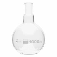 APPROVED VENDOR Boiling Flask: 1 L, Colorless, Round, 24/40 Compatible with Stopper Size (MPN FFB058-1000). Key specifications — Shape: Round; Body Color: Colorless; Brand: APPROVED VENDOR; Compatible with Stopper Size: 24/40; USP Specification: Type I.