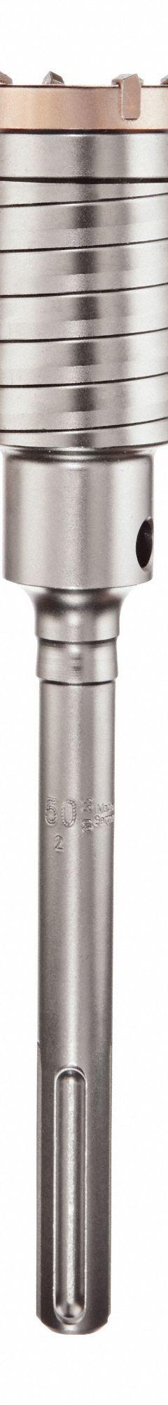 MILWAUKEE SDS-MAX Core Bit: SDS Max Shank, 1 1/2 in Core Dia, 3 in Core Body Lg (MPN 48-20-5400). Key specifications — attr253668: 1.5; attr253671: No; attr253680: Dry; attr277142: MILWAUKEE.