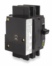 SQUARE D Miniature Circuit Breaker: 20 A, 120/240V AC, Single Phase, 10kA at 120/240V AC, 2 Poles (MPN QOU2201021). Key specifications — Phase: Single; Amps: 20 A; AC Voltage Rating: 120/240V AC; Max. AIR Rating: 10kA at 120/240V AC; For Use With: Air Conditioning and Refrigeration Equipment; Brand: SQUARE D.