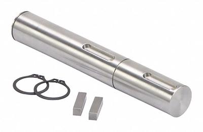BISON Output Shaft Insert: Output Shaft Insert, 6.62 in Overall Lg, 1 in Shaft Dia - Shaft Inserts for Gearmotors